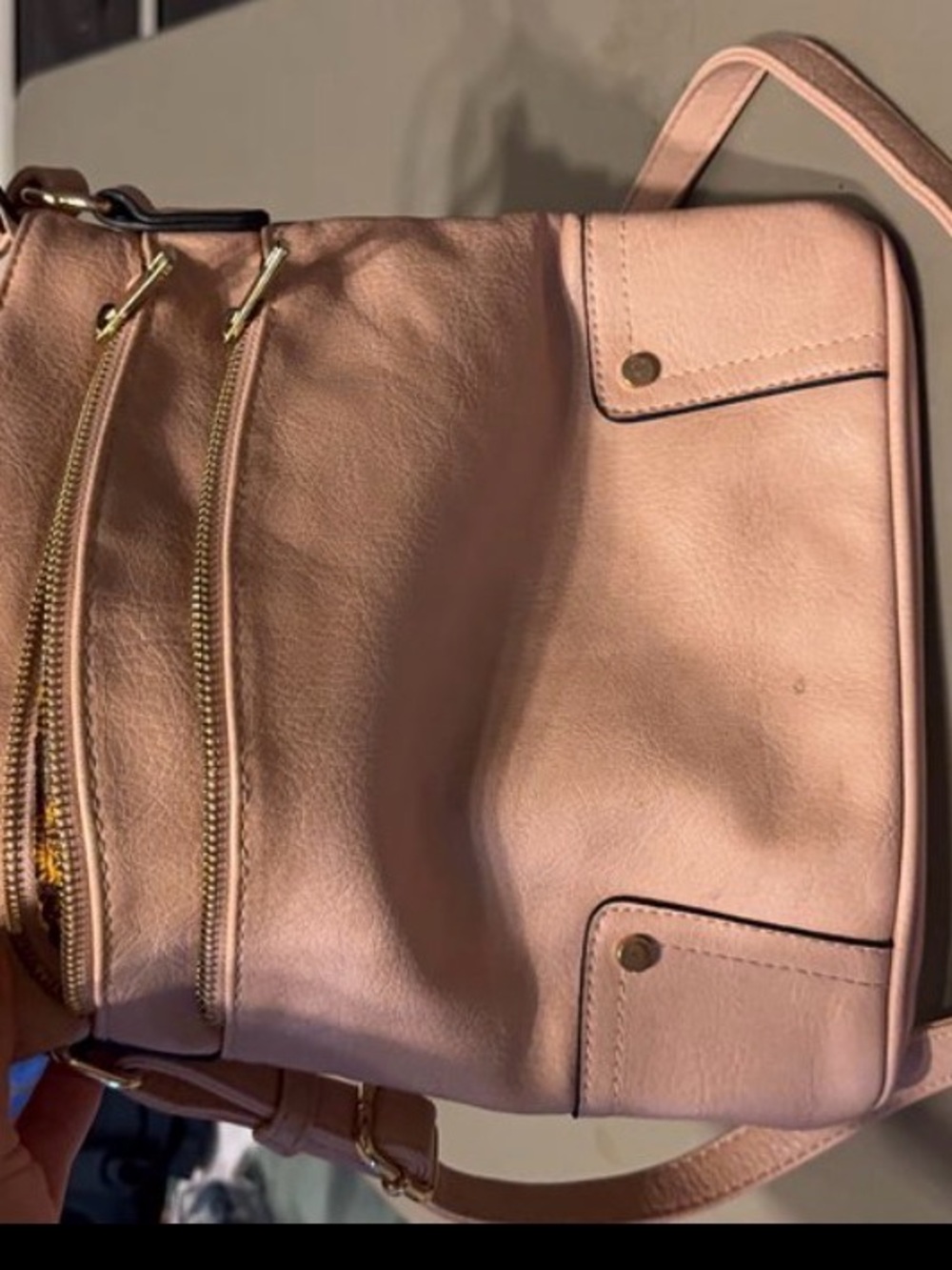 Blush Pink Women’s Crossbody Bag